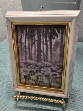 Porsgrund Jan Harr Beautiful vintage porcelain wall art plaque from Norway